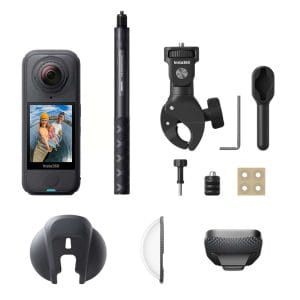 Insta360 X4 Air Motorcycle Bundle black productafbeelding