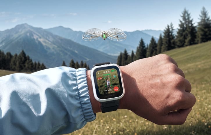 Antigravity Watch Remote om de pols voor Follow Me bediening