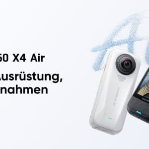 Insta360 X4 Air Standard Bundle Graphite Black 8K 360 camera